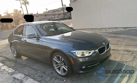 2018 BMW 330E from USA, damaged, VIN WBA8E1C51JA178476